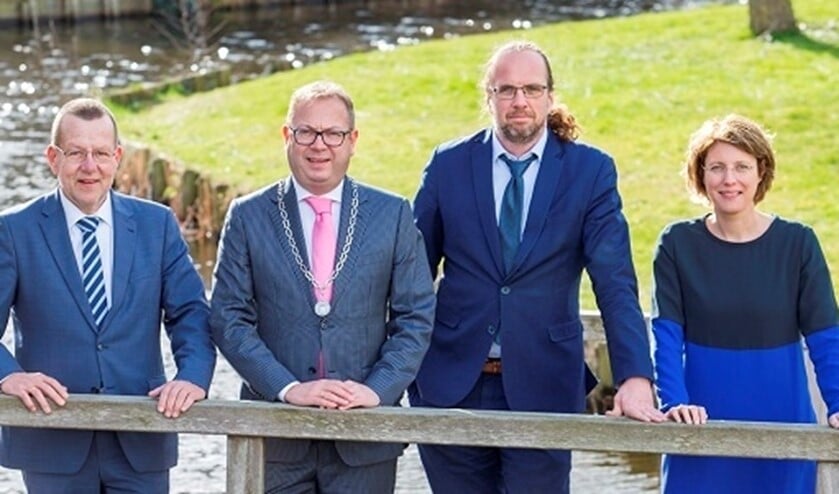 V.l.n.r.: Reijn, Van Benthem en Lankreijer.