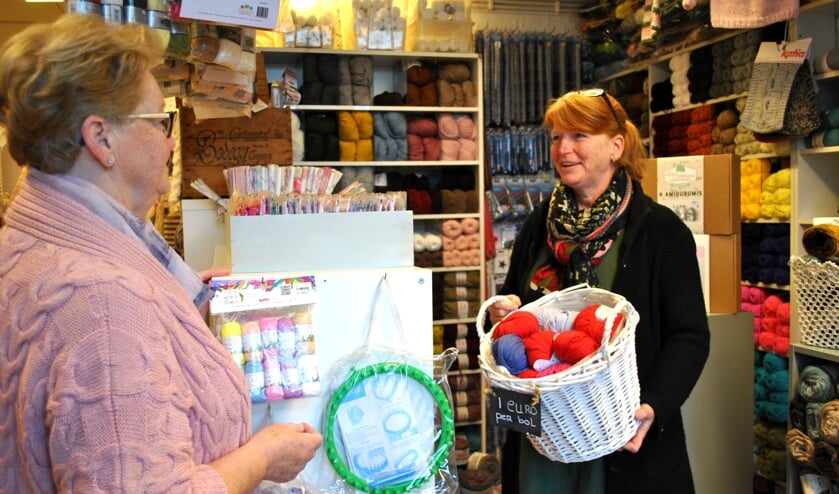 1968 de Winkel, hier nog met Tina van Lambalgen.