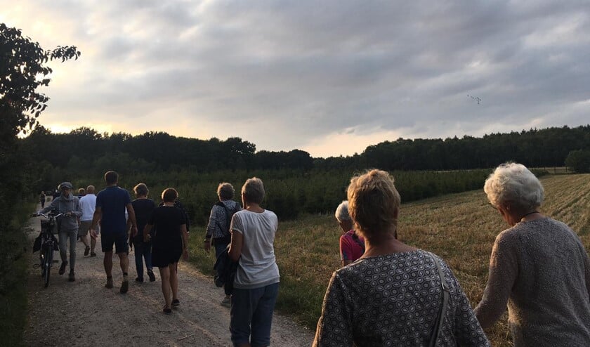 De vorige wandeling was een geslaagd evenement.