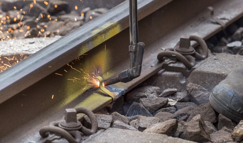 Werk aan het spoor start maandag.