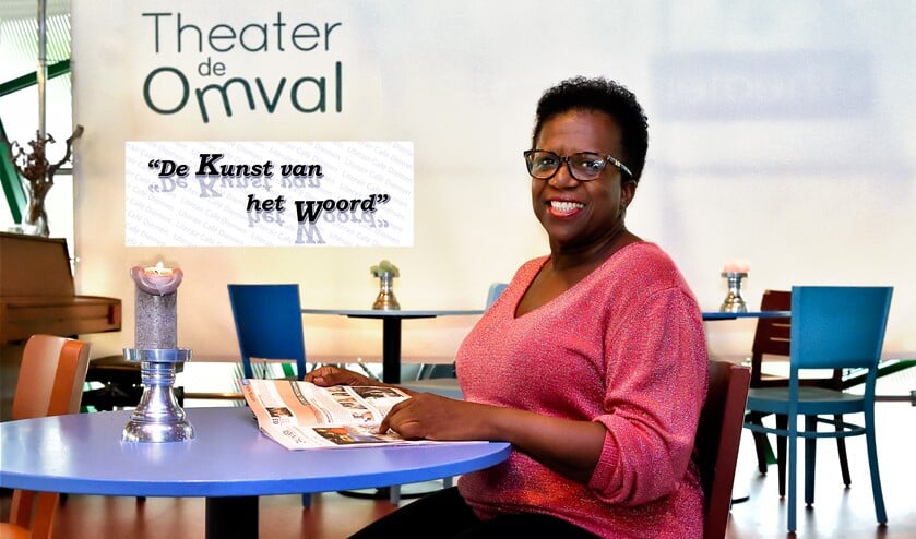 Ruthline Margarita, organisator van 'De Kunst van het Woord'.
