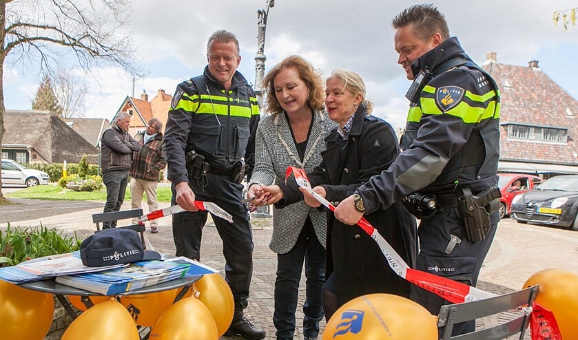 Tijdens de aftrap in 2016.