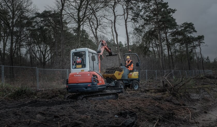 De werkzaamheden op Anna's Hoeve verlopen volgens schema.