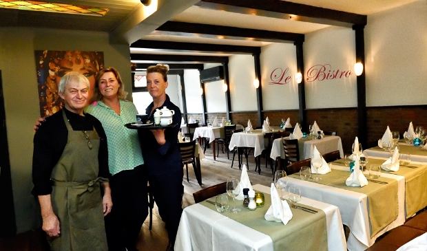 Peter Meijer (links) in Le Bistro.