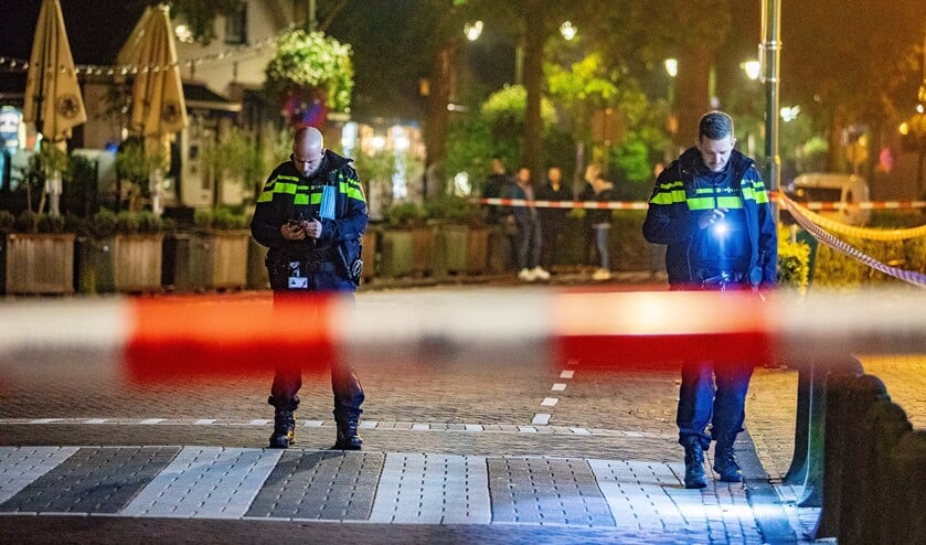 <p>Gisterenavond zocht de politie al naar sporen, maar trof niets aan.</p>