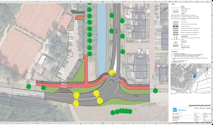 <p>De bocht bij de Stroomzijde met de Stichtseweg.</p>
