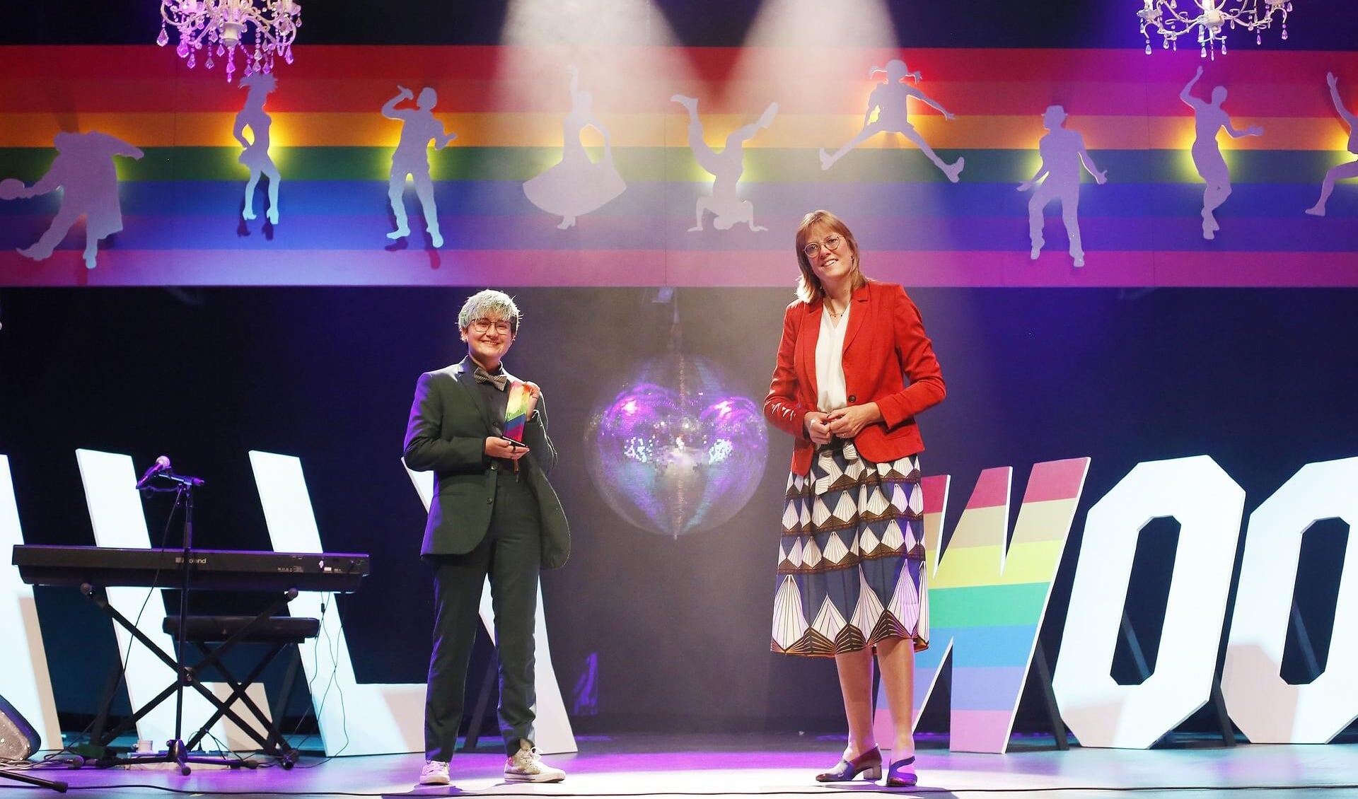 Het Rainbow Ball in Podium de Vorstin is weer de afsluiter van deze inclusiviteitsweek.