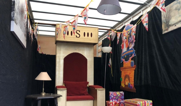 <p>De huiskamer van Sinterklaas.</p>