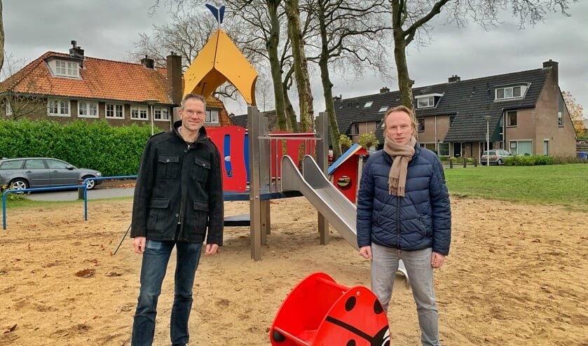 <p>Herman de Hollander (CDA) en Jelmer Kruijt (GDP).</p>