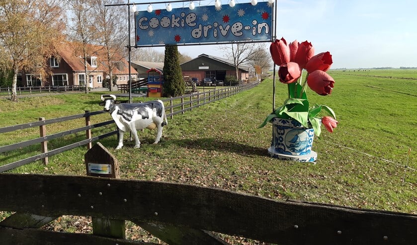 <p>De Cookie drive-in aan de Wakkerendijk 31 wordt al opgebouwd.</p>