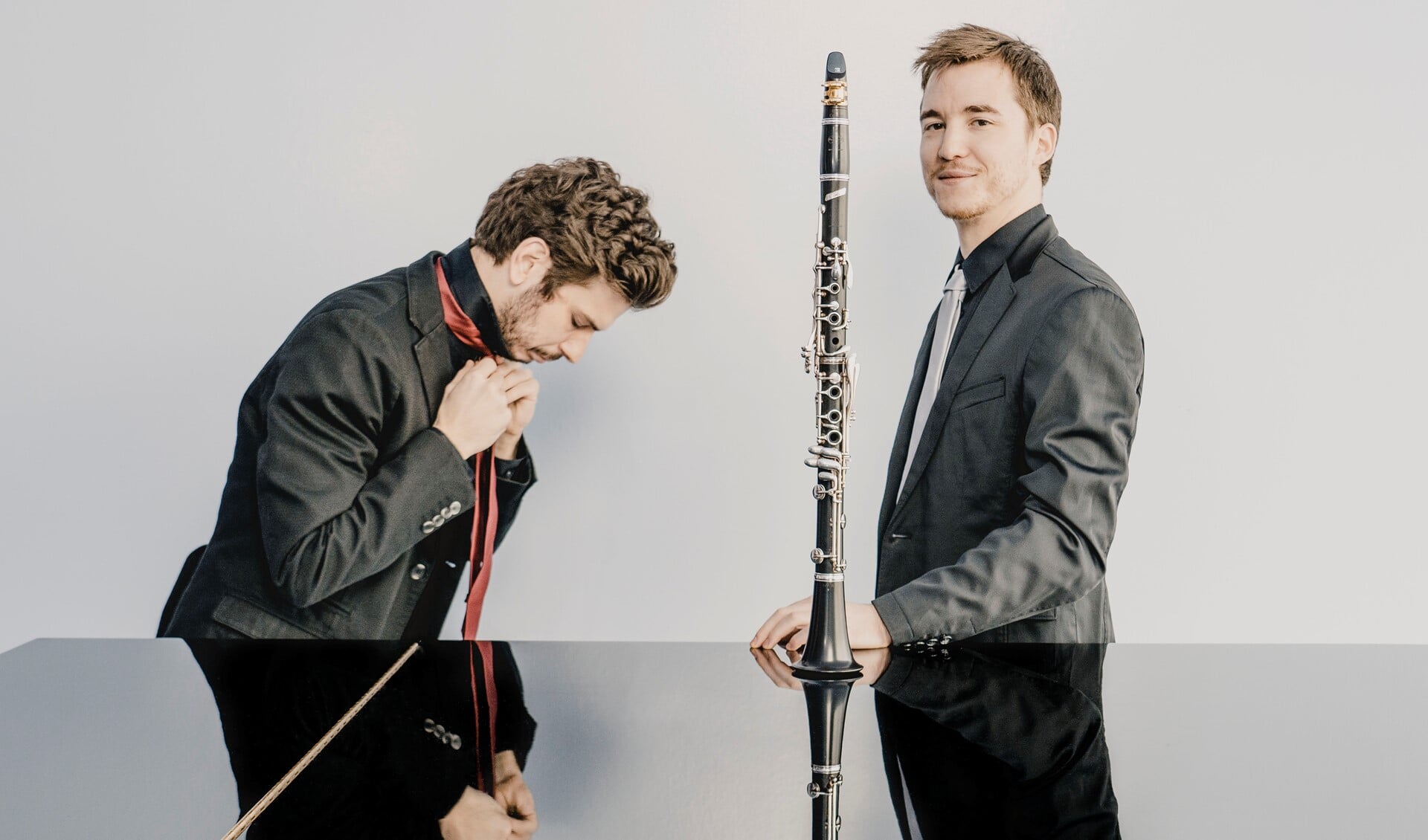 Duo Ebano bestaat uit klarinettist Marco Danesi en pianist Paolo Gorini.