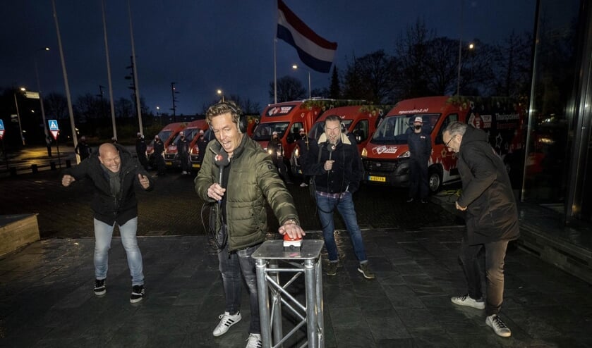 <p>Jan-Willem Roodbeen gaf het startsignaal voor het stemmen op de Top 2000 van 2020. </p>