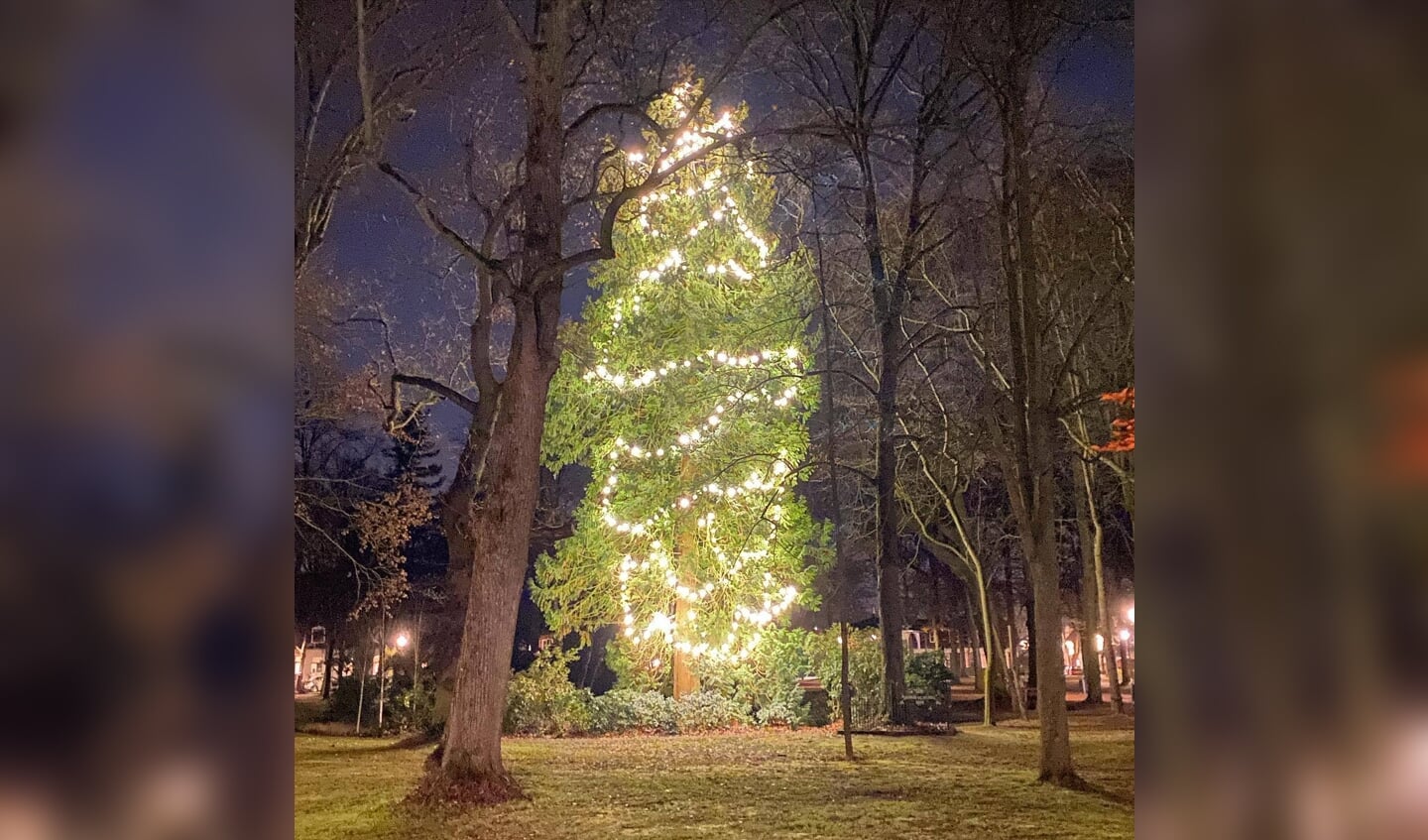 Het baken van Muiderberg zal helaas tijdens de jaarwisseling niet zo mooi branden.