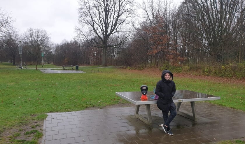 Buurtsportcoach Claudia kon vandaag niet in actie komen.