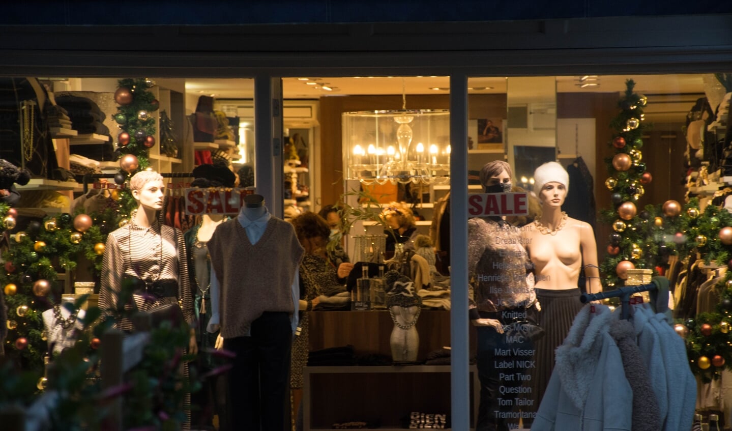 Gisteren hielden veel winkeliers nog snel een koopavond.