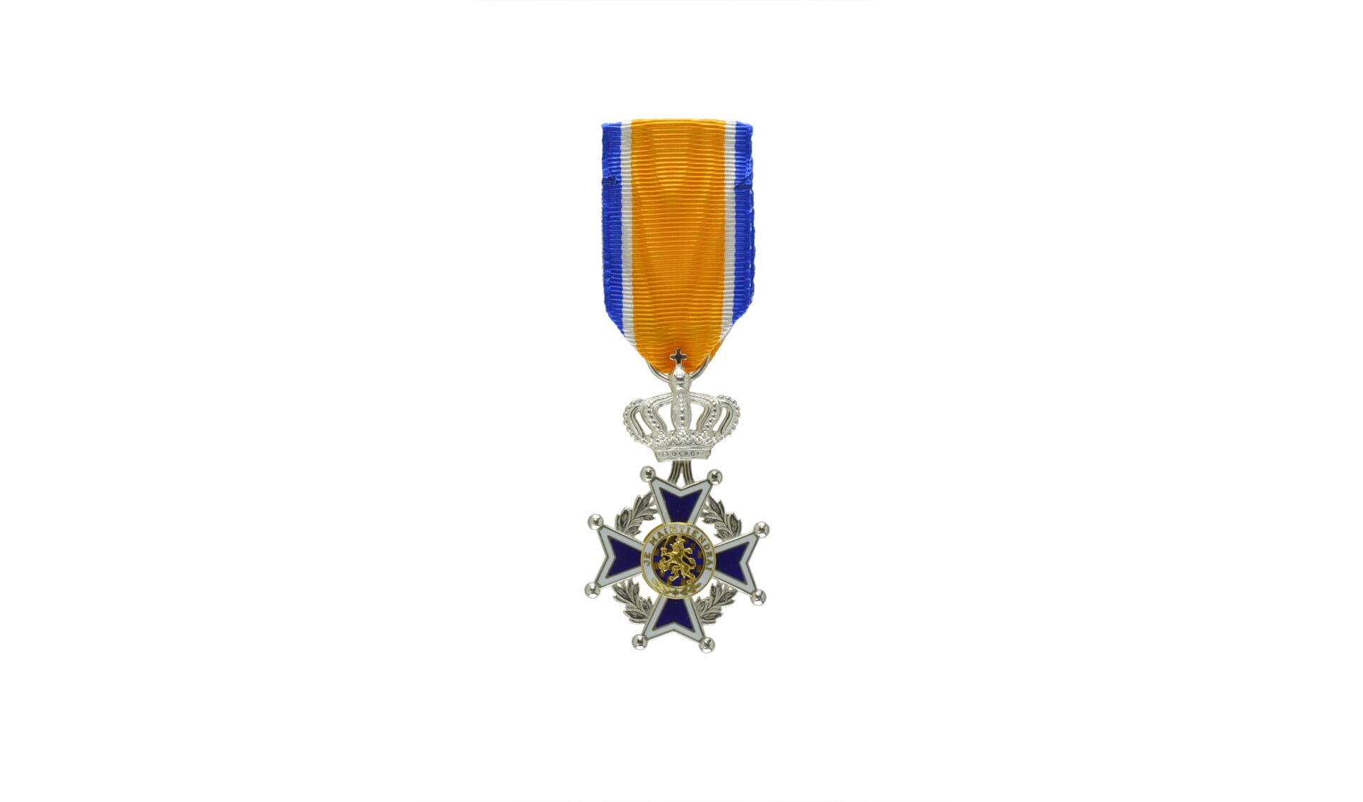 De onderscheiding die hoort bij Ridder in de Orde van Oranje-Nassau.