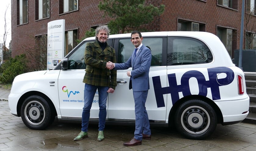 Beoogd directeur Richard Hop en wethouder Maarten Hoelscher.