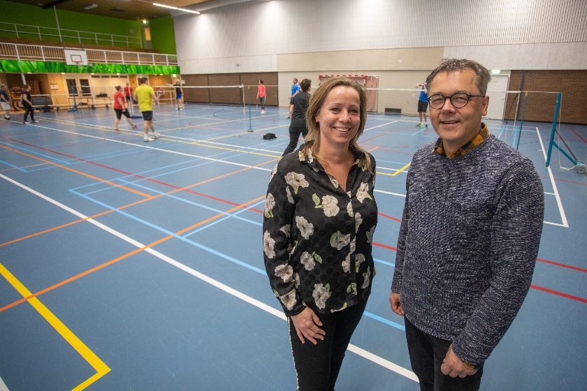 Angèle Duijnstee en Edwin Hendriks willen dat de club groeit naar zeker honderd leden.