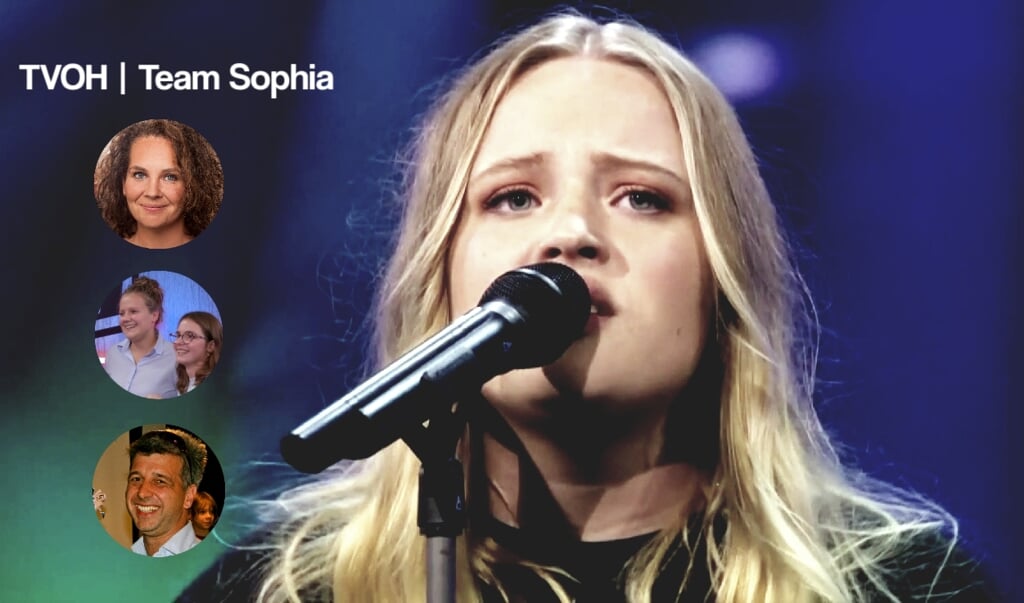 Sophia Kruithof, Sophia, The Voice, Team Sophia