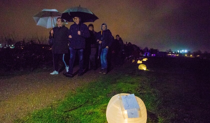 Ondanks het slechte weer bezochten rond de 100 mensen het evenement.