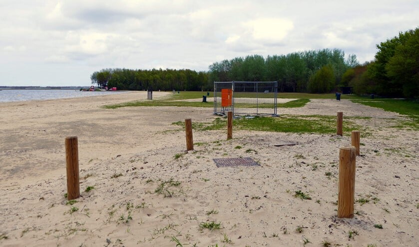 Afgelopen zomer stond hier Blaricum Beach nog.