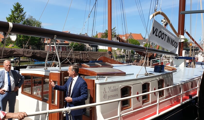 Bruine Vloot in Muiden.