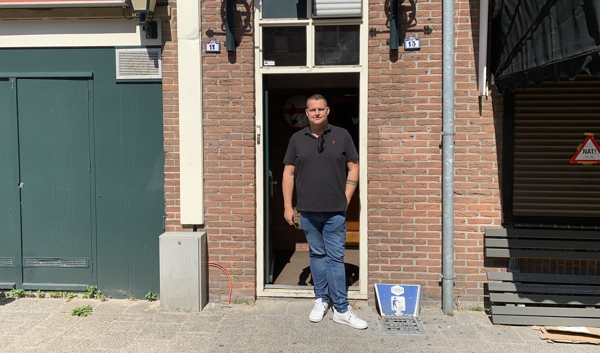 Daniel Beijnes, eigenaar van Café 't Pandje.