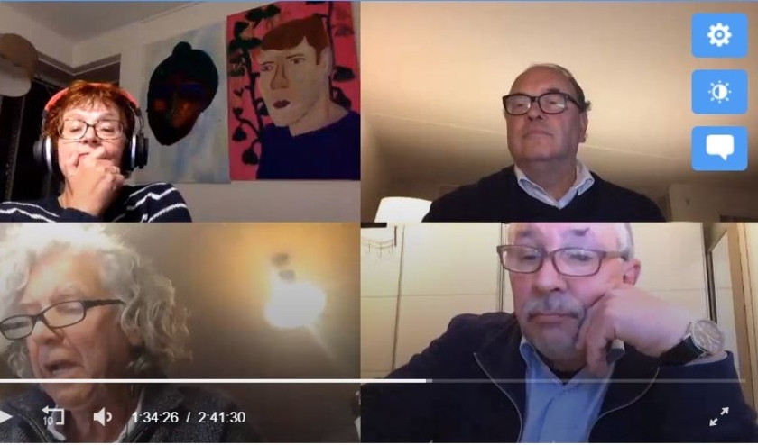 Vorige week was de eerste online vergadering van de gemeenteraad.