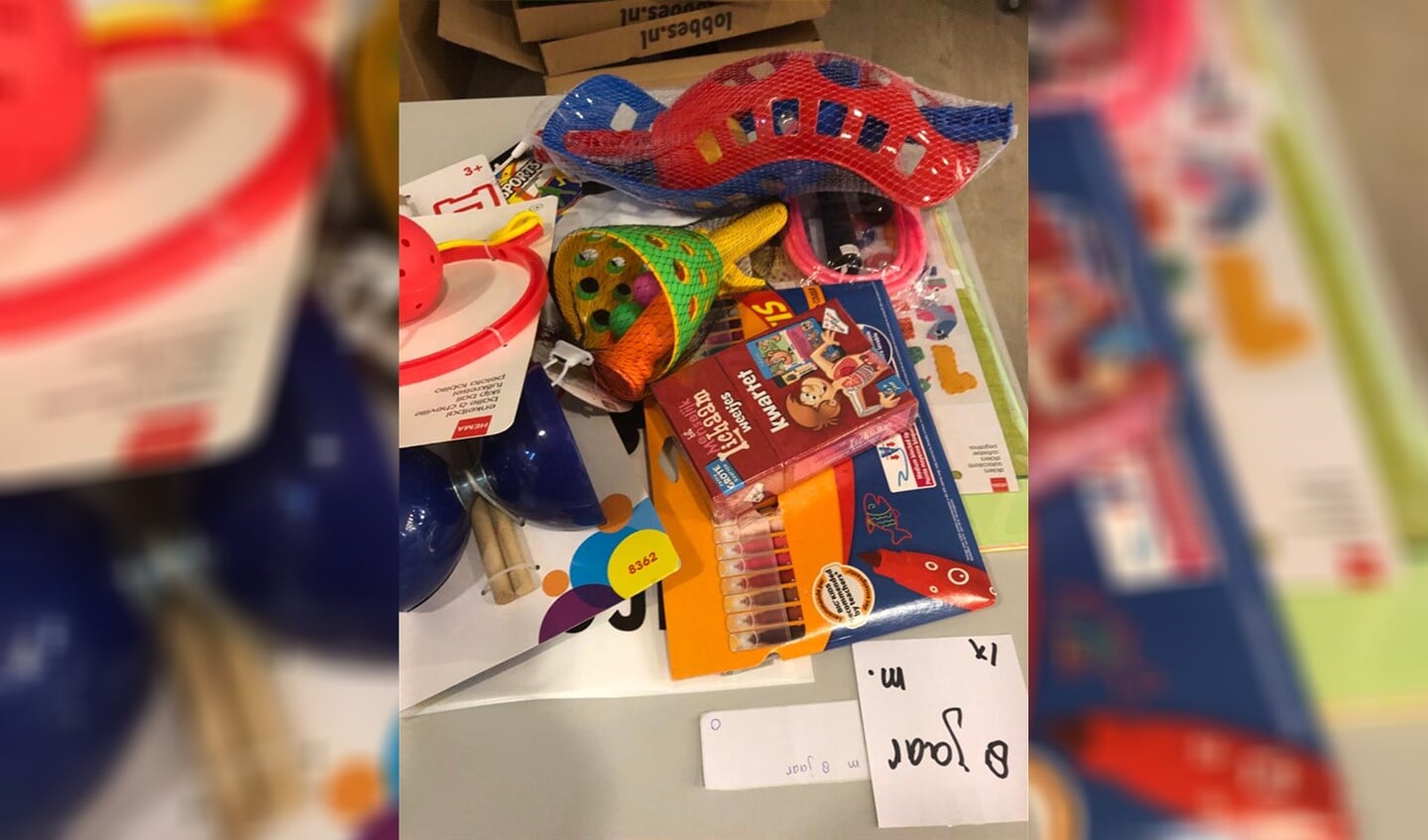 Een greep uit een van de vakantietassen.