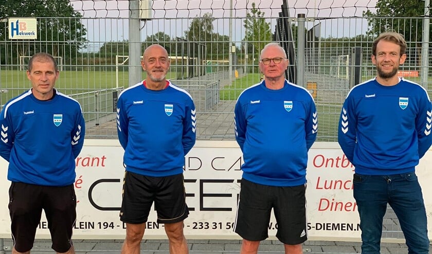 Johan Muuren, Raymond Aarts, Cees Boot, Bas van Bergen.