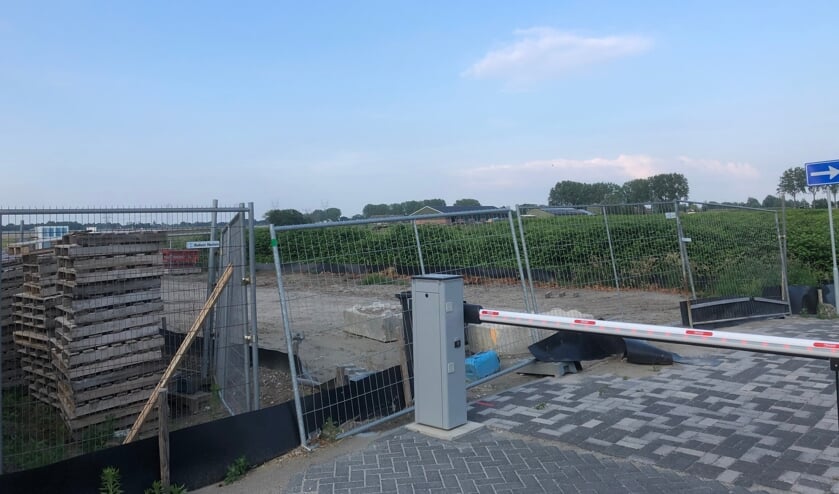 Hier ergens komt in 2022 de kinderopvang.