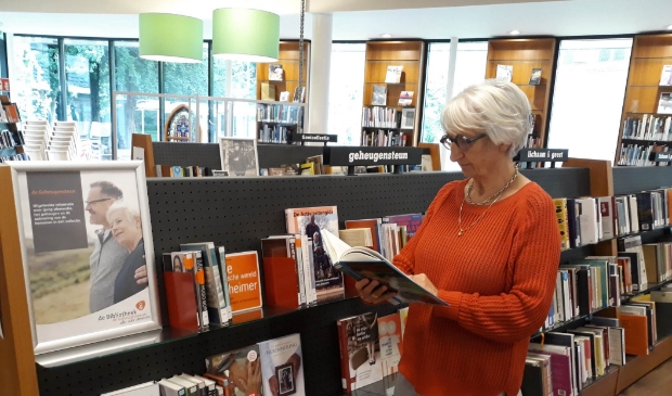 De Geheugensteun in de vestiging van de bibliotheek in Laren.