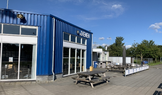 <p>Het clubgebouw van SV Diemen.</p>
