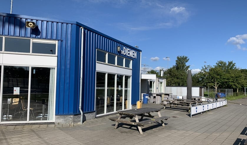 <p>Het clubgebouw van SV Diemen.</p>