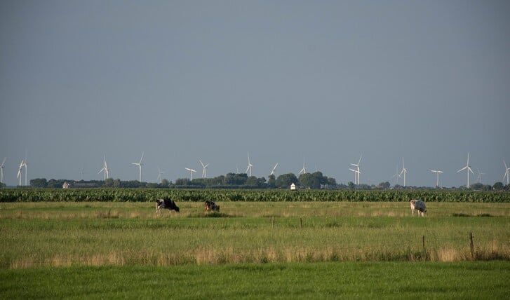 Windmolens in Weesp.