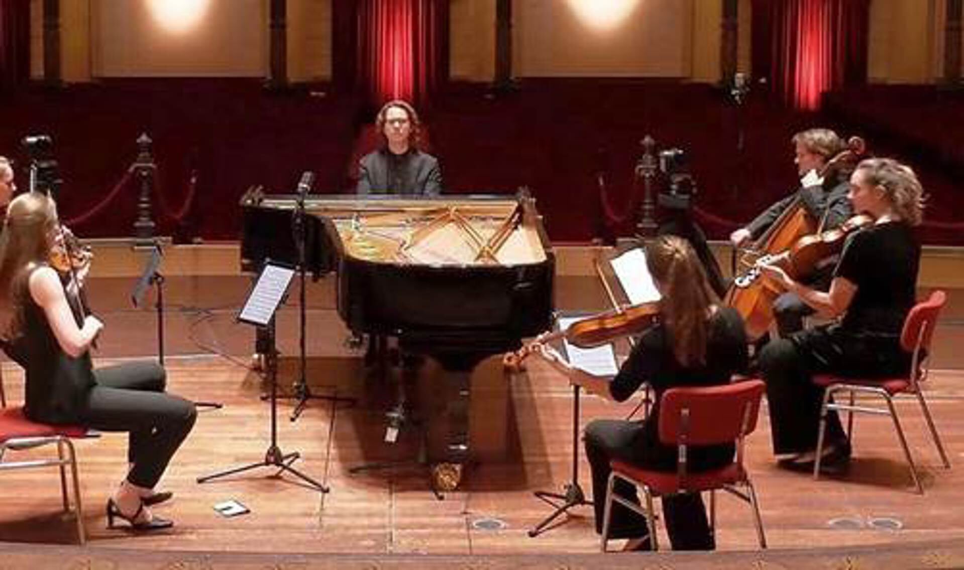 De musici speelden eerder al eens samen in het Koninklijk Concertgebouw in Amsterdam 