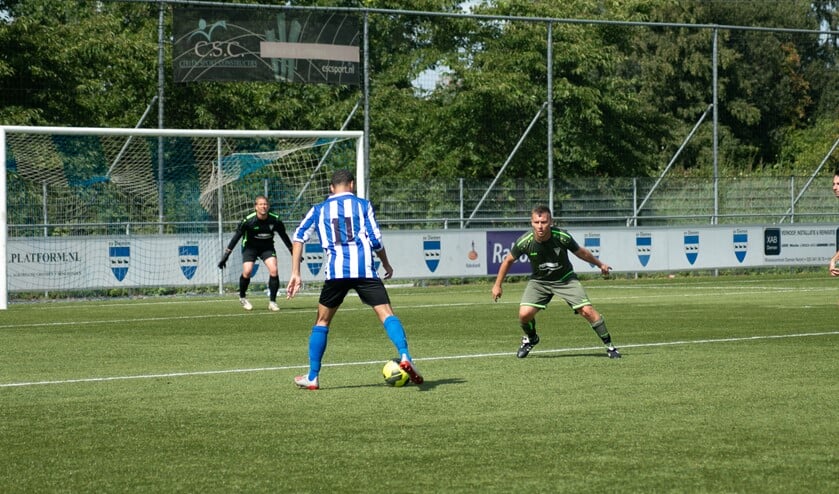 De wedstrijd tussen SV Diemen 1 en TOG 1 van afgelopen zaterdag.