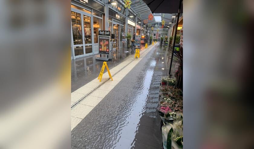 <p>Na een regenbui in 2019.</p>