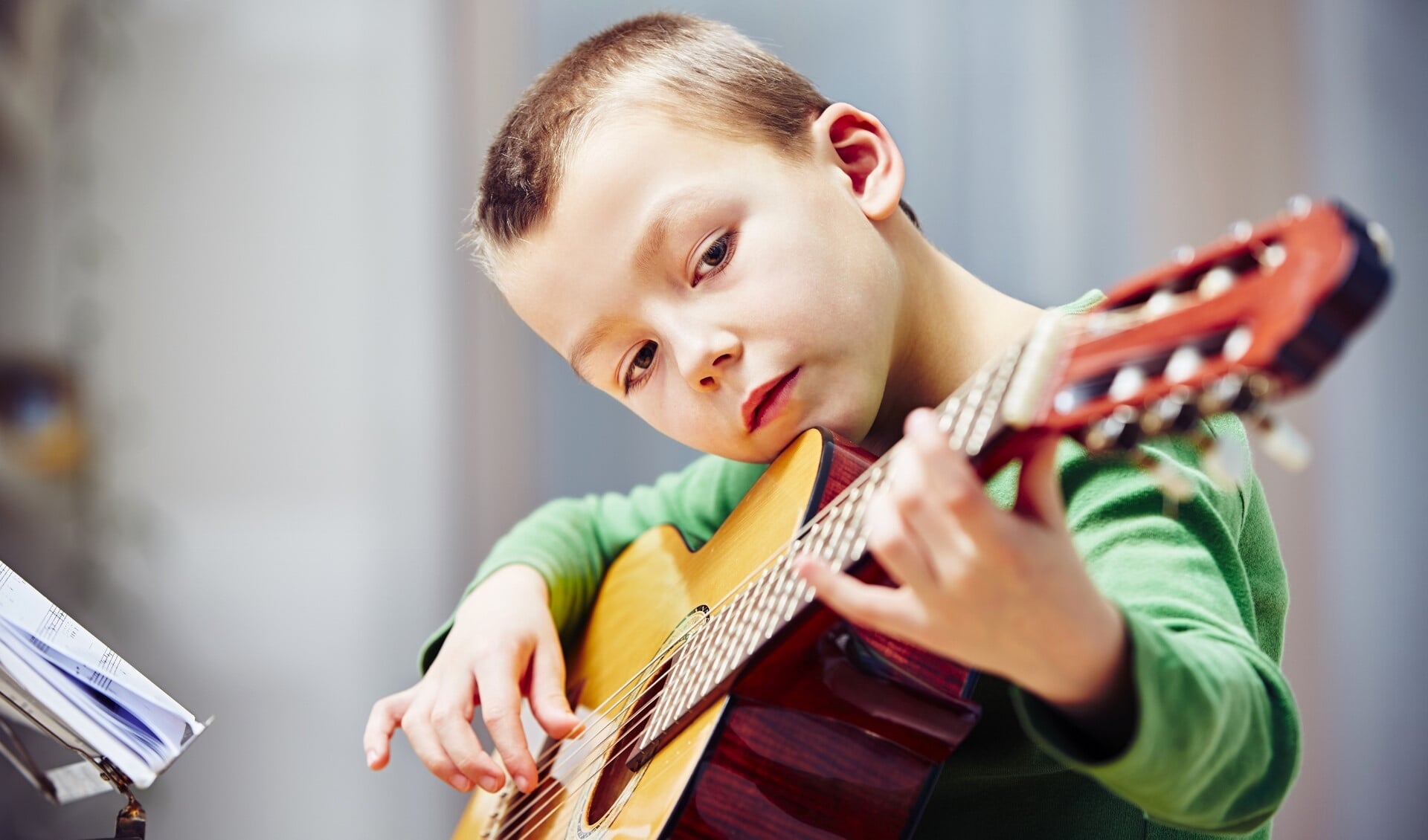 Kinderen kunnen diverse muziekinstrumenten ontdekken in zeven weken.