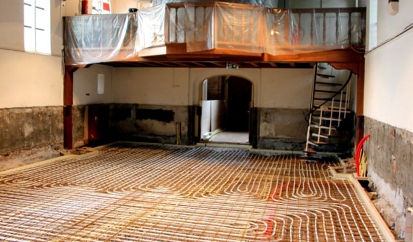 <p>Straks hebben bezoekers lekkere warme voeten.</p>