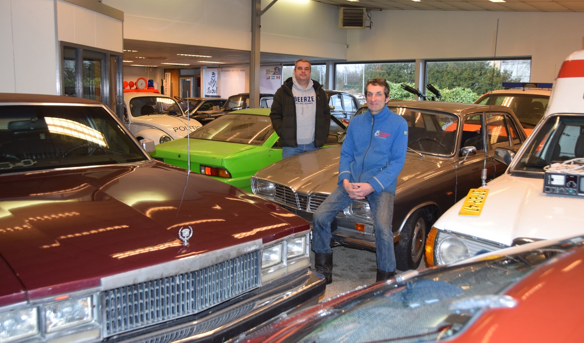 Frank Lammers (links) pleit ervoor dat Car Casting Holland in Weesp blijft.
