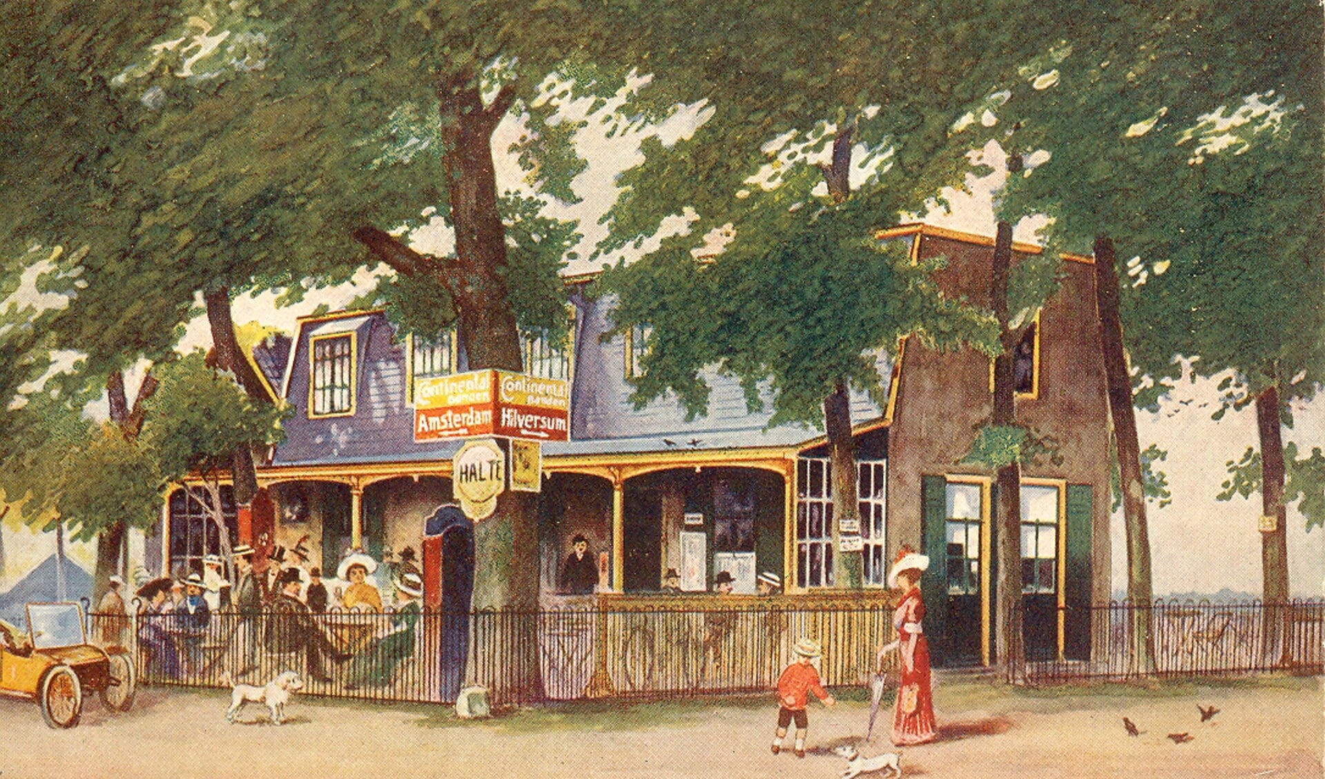 De Gooische Boer omstreeks 1910.