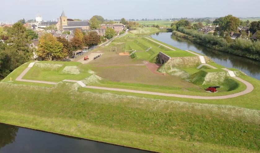 <p>De Oostelijke Vestingwallen, vanaf P2 tot aan het Muiderslot</p>