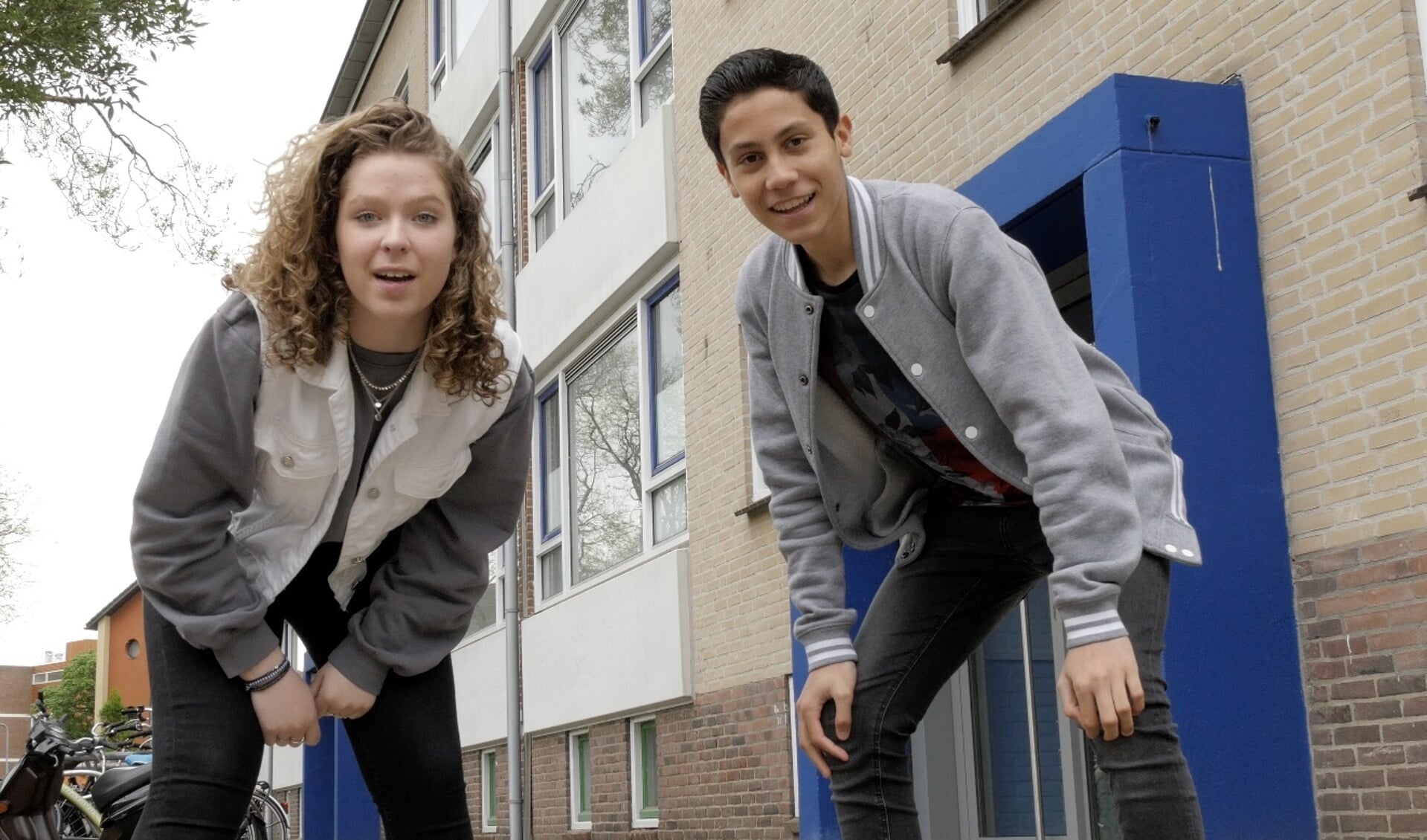 Met een inspirerende video zijn de leerlingen geïnstrueerd over de Happy Building-challenge.