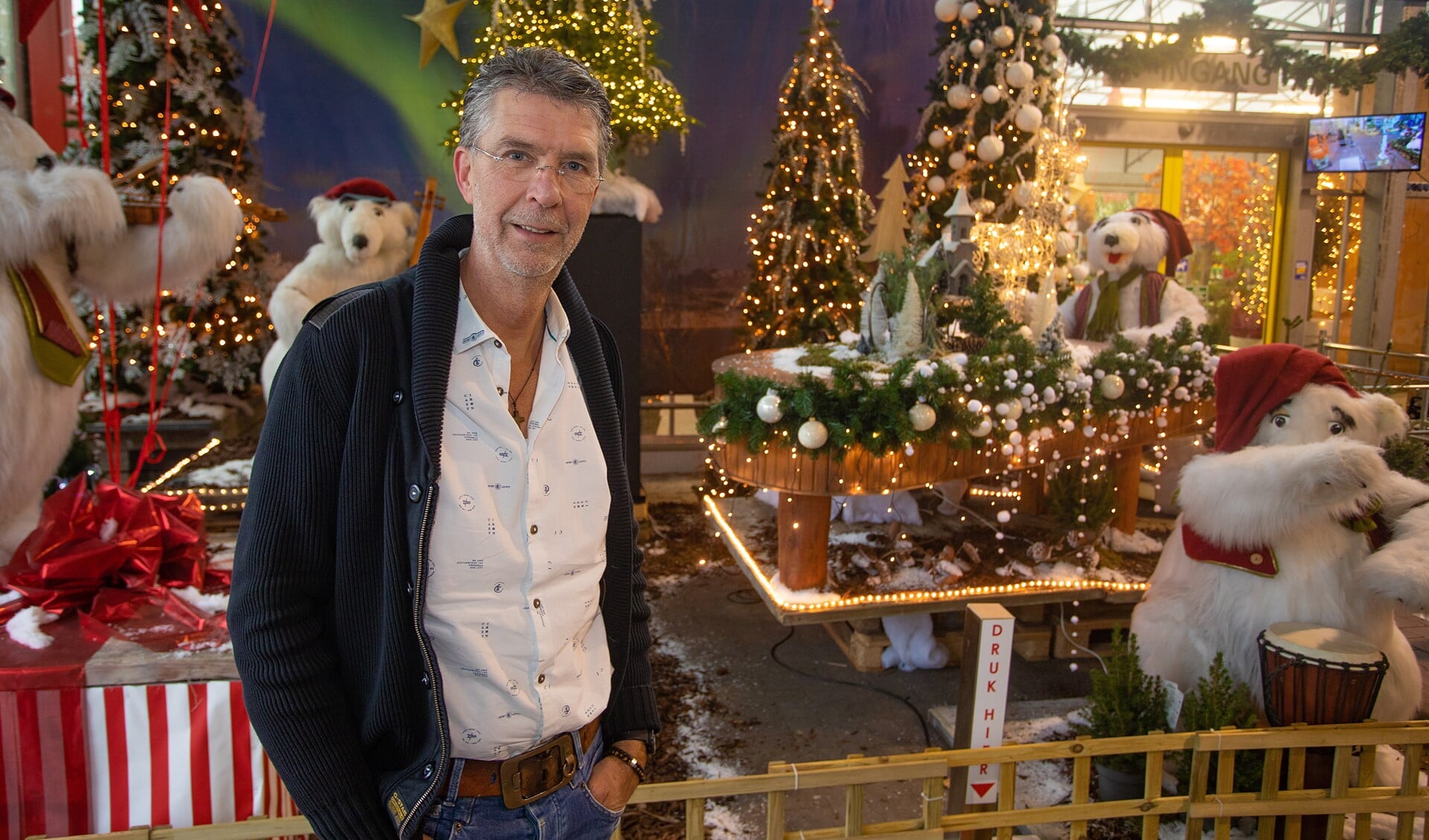 Jan Verkerk: ''Het is heel erg jammer. In de periode rond kerst willen we gezelligheid brengen." 