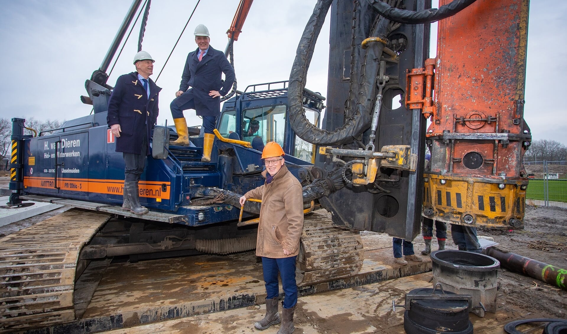 V.l.n.r.: Alexander Luijten, Jorrit Eijbersen en Egbert Jan Rots.