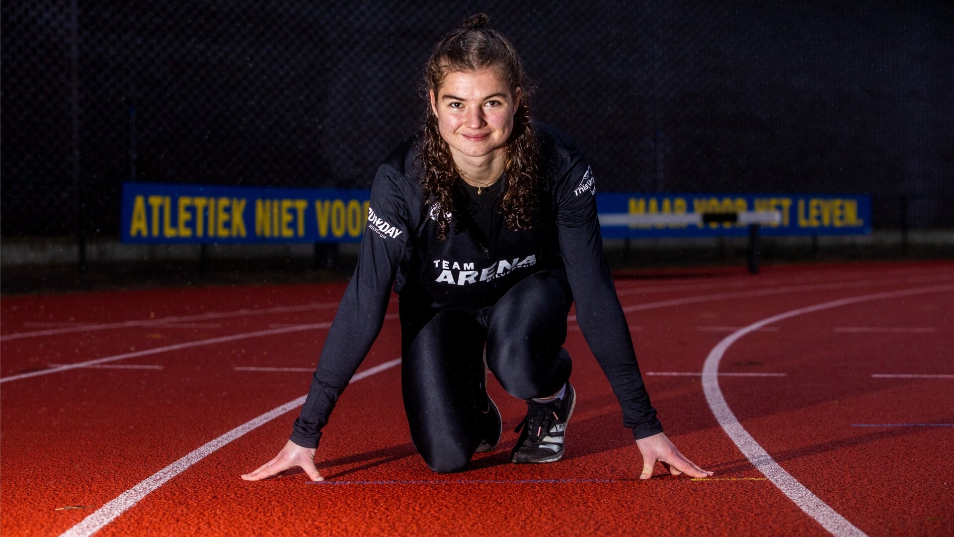 Myrte van der Schoot won brons, maar miste net de finale van de 400 meter. 