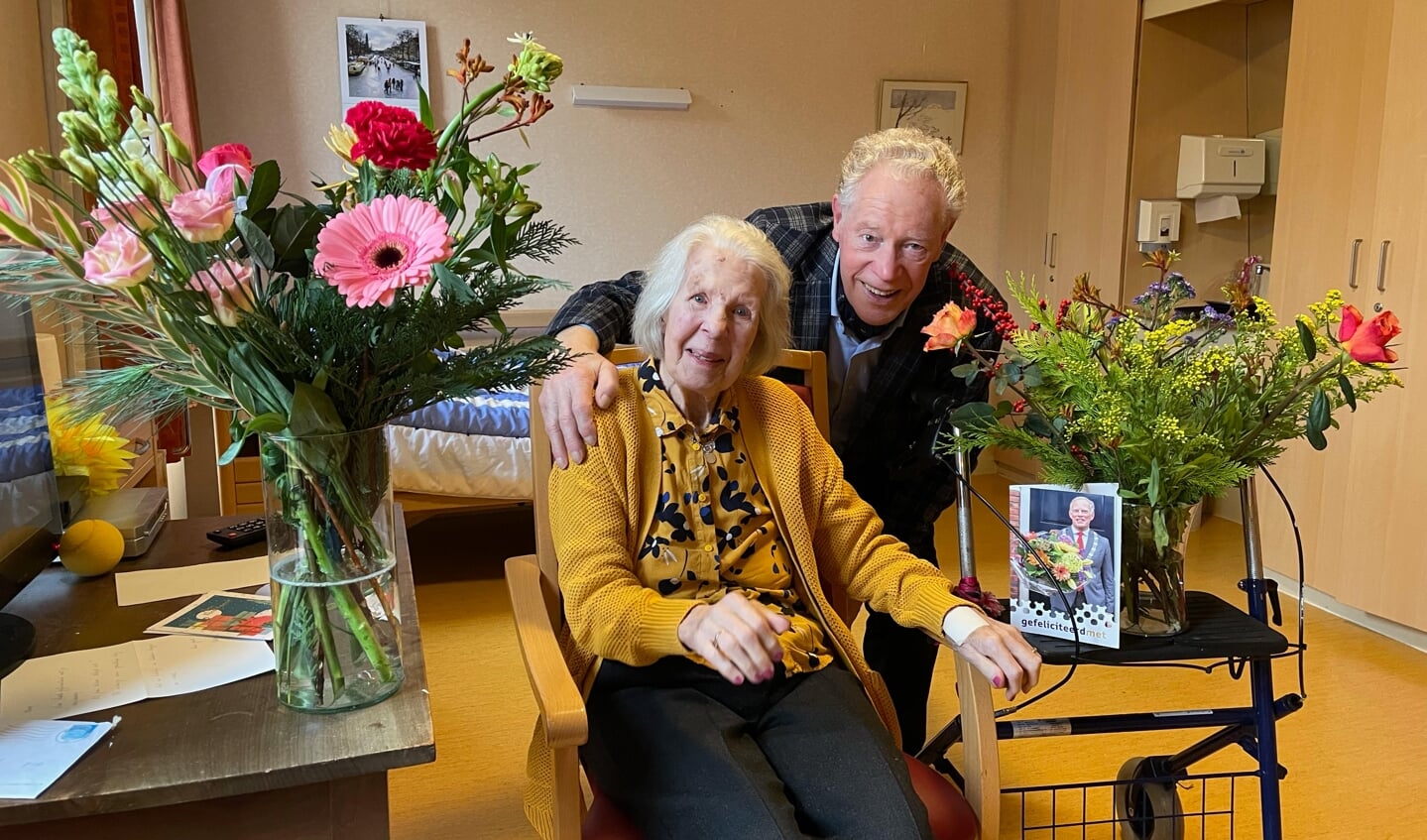 Joop en Miep zijn vandaag 60 jaar getrouwd.