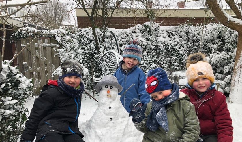 <p>V.l.n.r.: Sia Boere (8), Birk van Lijf (8), Kasper Boere (4) en Bente van Lijf (6).</p>