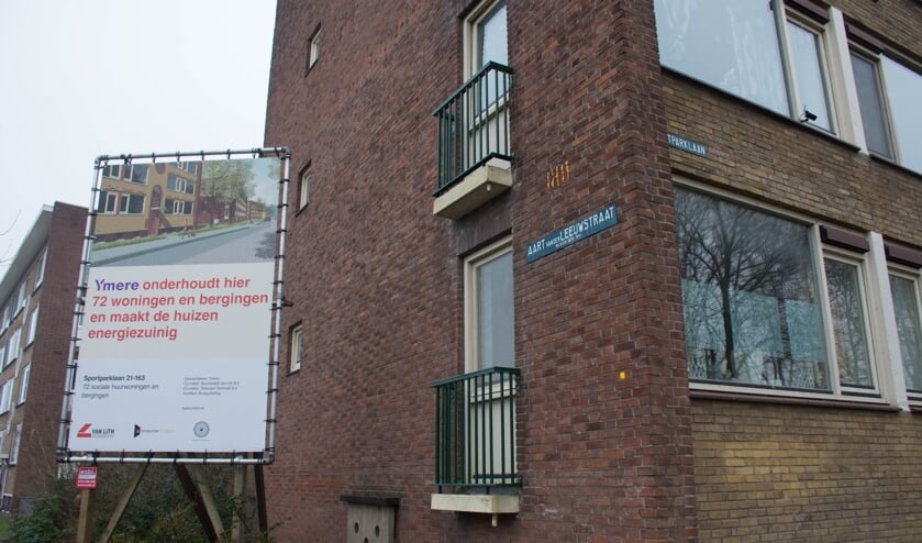 <p>Ymere is momenteel onder meer bezig met de renovatie van een aantal woningen in de stationsbuurt. </p>